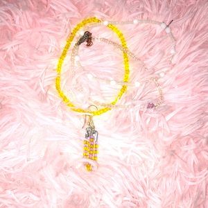 Hand made bracelets and earrings